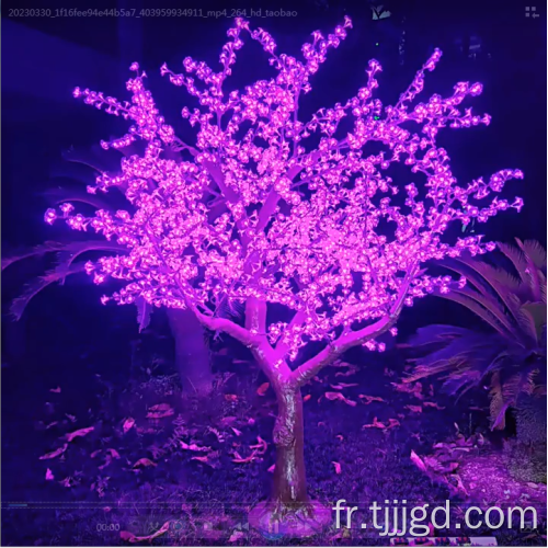 Lampe d'arbre en fleur de cerisier